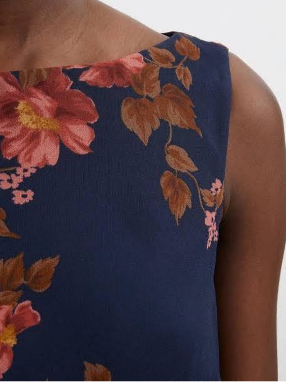 Reformation Prescott Navy Lyric Floral Maxi Dress wedding guest dress - Picture 12 of 16